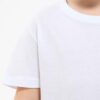 Double F Branded Cotton Bio wash Round Neck Half Sleeve Solid T-Shirt for Boys and Baby (5 Years-6 Years, White) - Image 7