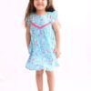 Nauti Nati Baby-Girl's Cotton A-Line Knee-Length Casual Dress (241181_Blue - Image 6