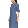 Aurelia Women's Cotton Kurta (19FEA10715-700033_Blue_Small) - Image 7