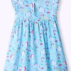 Nauti Nati Baby-Girl's Cotton A-Line Knee-Length Casual Dress (241181_Blue - Image 5