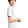 WearIndia Graphic Regular Fit Plain/Solid T Shirt for Boys_White - Image 3