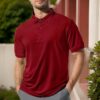 BIRDBRID Men's Classic Polo T-Shirt, Men's Clothing, Men's Cotton Polo, Slim fit Polo Shirt, Polo Shirt for All-Day Comfort, Maroon, Medium, Available in Single - Image 5