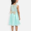 nauti nati Girl's Polyester Strapless Mini Casual Dress (NN312-609-5 Years_LightGreen - Image 6