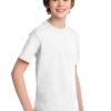 WearIndia Graphic Regular Fit Plain/Solid T Shirt for Boys_White - Image 2