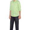 Allen Solly Boy's Solid Regular Fit Shirt (ABSFCSPFR14377_Light Olive 7 8 Years) - Image 2