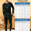 Lux Cottswool Men's Cotton Thermal Set (COTT_Black_FS_RN_TRO_Set_90) - Image 6