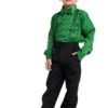 Kaku Fancy Dresses Dance Costume Shinning Shirt for Kids | Sequin Work School Annual Funtion Shirt For Boys - Image 4