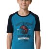 Van Heusen Boys T-Shirt - 100% Cotton - Smart Tech, Easy Stain Release, Anti Stat, Ultra Soft, Moisture Wicking_62004_Ocean Depths_5-6 Years - Image 7