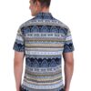 Majestic Man Slim Fit Cotton Casual Printed Shirt for Men (S, Sky Blue) - Image 4