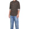 Allen Solly Boy's Solid Regular Fit Shirt (ABSFCSPFH31599_Black - Image 2