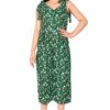 Jwalin Girls Midi Jumpsuit (JLNGJUMP00021-DRKGN_32_DARK GREEN_9 Years-10 Years) - Image 5