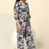 Fashion Dream Girl's Ankle Length All-Over Printed Jumpsuit|Jump Suit for Girls|Jumpsuits|Printed Jumpsuit|Jumpsuit(FDGJMP00113 BLK 28_Black_7-8Yrs) - Image 6