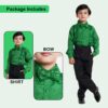 Kaku Fancy Dresses Dance Costume Shinning Shirt for Kids | Sequin Work School Annual Funtion Shirt For Boys - Image 8