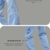GRECIILOOKS Regular Cargo Pant Baggy Loose Fit | Cotton Mid Rise Jeans for Men (GL-MJ-01_Blue_32) - Image 4