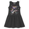 Trampoline Pack of 2 Girls Midi/Knee Length Sleeveless Dress (TRM-DRS-251) Multicolour - Image 4