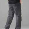 TAGAS Men Cargo Pants || Trousers Casual Pant || Cargo Pant || Pant || Track Pant for Man ||Men Cargo Pants Cotton||(MC-9) Grey - Image 3