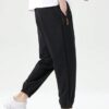Lymio Track Pant for Men || Track Pants || Plain Track Pant (TP-57-Black-M) - Image 7