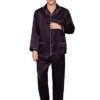 Bella Babe by SK Luxury Night Suit Set for Couples (Men M Women XS, Purple) - Image 5