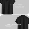 Leriya Fashion Men's Solid Regular Fit Shirt (LF-MS-6246_Black - Image 4