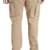 DIVISIVE Men's Cotton Cargo Pants (DCR194_30_Camel) - Image 4