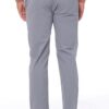 King's Creed - Casual Pants for Men, Breathable Fabric, one Way Stretch Fabric, Slim Fit, Mid Rise, Everyday Wear. (in, Alpha, 3XL, Regular, Light Grey) - Image 4