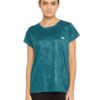 Clovia Women's Polyester Activewear Short Sleeve Sports T-Shirt (AT0124G08_Blue_XL) - Image 9