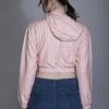 Leriya Fashion Women's Western Tops | with Hoddie Neck & Long Sleeve | Stylish Checks Stretchable & Comfortable for Casual | Travelling | Outing | Office for Ladies (Small, Peach) - Image 5