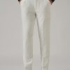 Men's Gurkha Pants, Classic Military Style, Casual Trousers (in, Numeric, 32, Regular, White) - Image 6