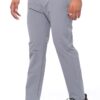 King's Creed - Casual Pants for Men, Breathable Fabric, one Way Stretch Fabric, Slim Fit, Mid Rise, Everyday Wear. (in, Alpha, 3XL, Regular, Light Grey) - Image 5