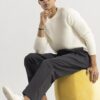 SNITCH Solid Slopie Ash Grey Pant - Image 7