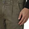 Van Heusen Men's Slim Casual Pants (VXDNCRAFP34774_Olive - Image 3