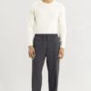 SNITCH Solid Slopie Ash Grey Pant - Image 4