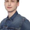 American Eagle Men's A-Line Coat (WEA0101525851_Navy - Image 3