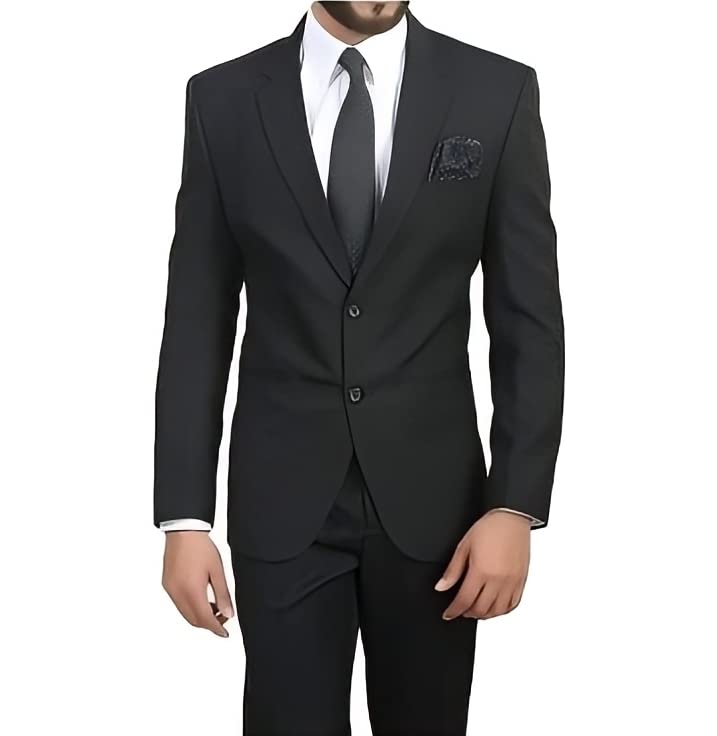 Men's Black Formal Blazer (44)