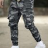 Lymio Men Cargo || Men Cargo Pants || Men Cargo Pants Cotton || Cargos for Men (Army) (M, Grey) - Image 5