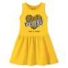 Trampoline Pack of 2 Girls Midi/Knee Length Sleeveless Dress (TRM-DRS-251) Multicolour - Image 5