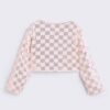 Hopscotch Girls Embellished Print Sleeveless Peach Party Dresses (HPL-4820922) - Image 6
