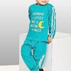 Chandrika Full Sleeve Print Tshirt Sweatshirt Joggers Pyjama Pant Clothing Set for Boy Girl - Image 2