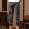 Lymio Casual Cotton Cargo Pant for Men || Mens Cargo Pants (Cargo 105-108) (in, Alpha, XL, Regular, Grey) - Image 4