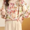 TOPLOT Women Shirt || Tops for Women || Western Tops for Woman Stylish || Trendy Tops (Printed-Top-5233-Pink-XS) - Image 5