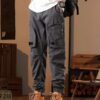 Lymio Casual Cotton Cargo Pant for Men || Mens Cargo Pants (Cargo 105-108) (in, Alpha, XL, Regular, Grey) - Image 6