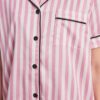 PAGHDAL BROTHERS Kids Night Dress for Girls Nightwear|Sleepsuit|Sleepwear|Loungewear Night Suit for Boys & Girls Top and Pyjama Combo Set (Pink Line, 4 Years-5 Years) - Image 6