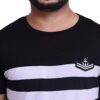 COUPLESTUFF.IN Couple Men's & Women's Cotton Striped Dress & T Shirt - Pack of 2 (Slim Fit ; Multicolor, Men - S to XXL, Women - S to XXL) - Image 2