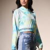 Leriya Fashion Hoodies for Women Combo || Tie Dye Hoodie for Women || Hooded Neck Sweatshirt || Crop Hoodies || Short Hoodies || Loose Casual Sweatshirt for Women (X-Small, PeachSky) - Image 2