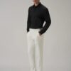 Men's Gurkha Pants, Classic Military Style, Casual Trousers (in, Numeric, 32, Regular, White) - Image 7