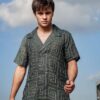 Lymio Regular Fit Shirt for Men|| Men Stylish Regular Fit Shirt (Linen-E-Squre) (in, Alpha, 2XL, Green) - Image 7
