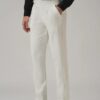Men's Gurkha Pants, Classic Military Style, Casual Trousers (in, Numeric, 32, Regular, White) - Image 5