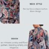 GRECIILOOKS Women's Co-Ord Set || Rayon Night Pajama Set || Night Suits for Women || Printed Nightwear Set || Loungewear || Home Wear for Women || Pajama Sets for Women (Large, Blue) - Image 6
