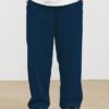 SMOWKLY Men's Premium Polycotton Causal Baggy Fit Jogger || Lightweight & Flexible Elastic Waist with Drawstring || Wrinkle-Free Comfortable Trouser Pant for Summer (1649_TB_30) Teal Blue - Image 6