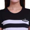 COUPLESTUFF.IN Couple Men's & Women's Cotton Striped Dress & T Shirt - Pack of 2 (Slim Fit ; Multicolor, Men - S to XXL, Women - S to XXL) - Image 5